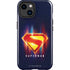 Superman 2025 Energy Shield Neon Emblem iPhone 15 Impact Case